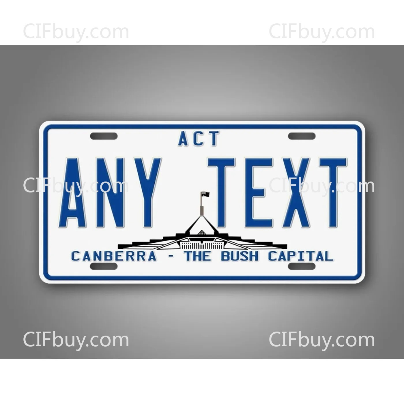 Canberra Vintage & Collectible Centre Reviews - [2D Plat] Aanpasbare Vintage Aluminium Plaquette