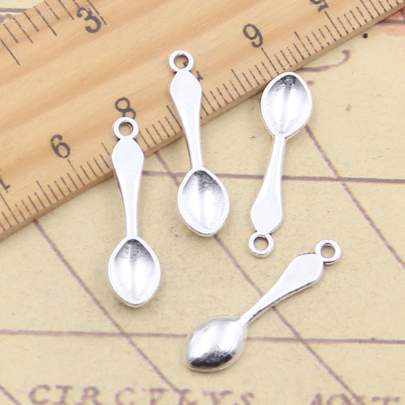 Vintage Collectible Spoons - 30 Stuks Bedels Keuken Kooklepel 26X7Mm