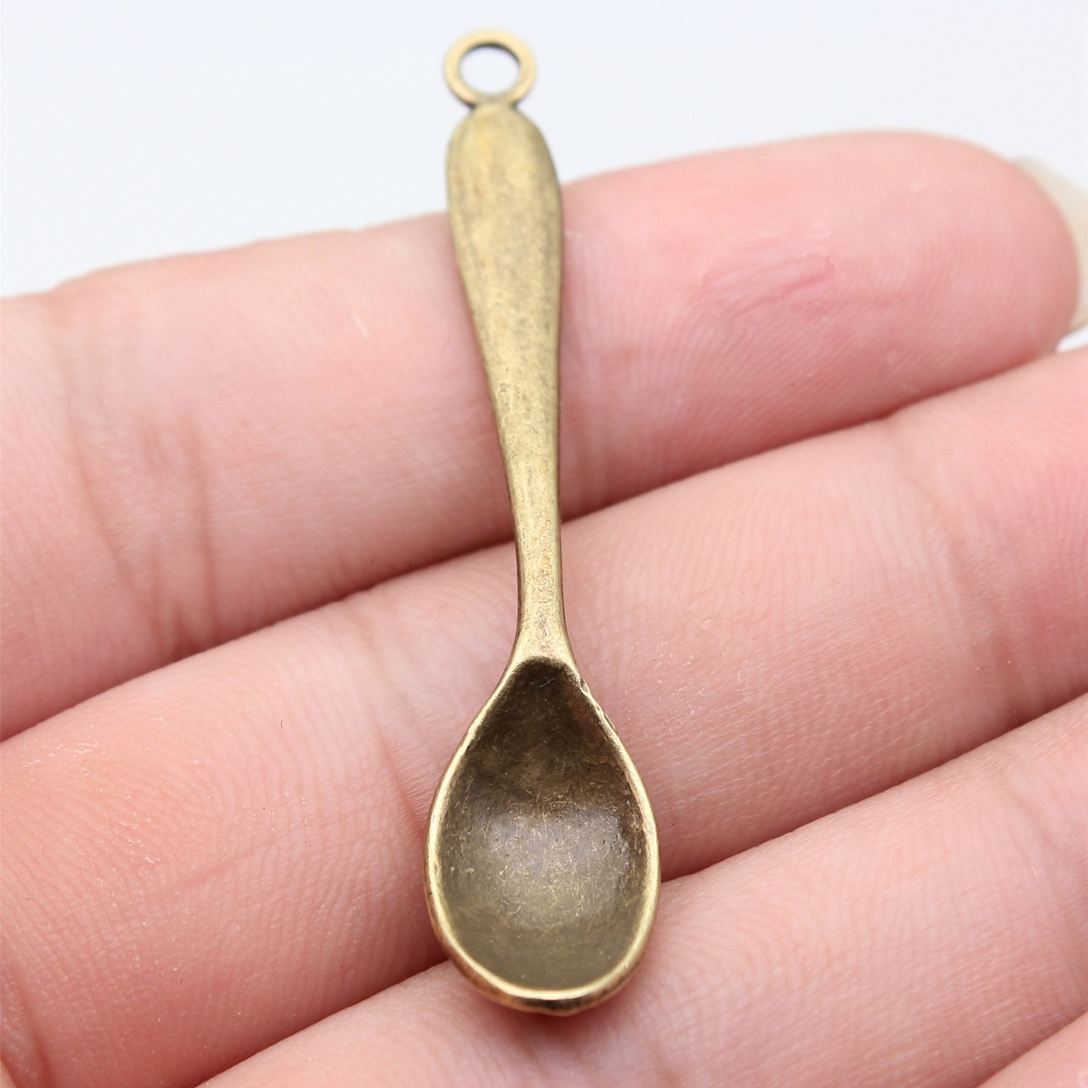 Vintage Collectible Spoons - 10 stks 54x11mm 5 Kleuren Lepel