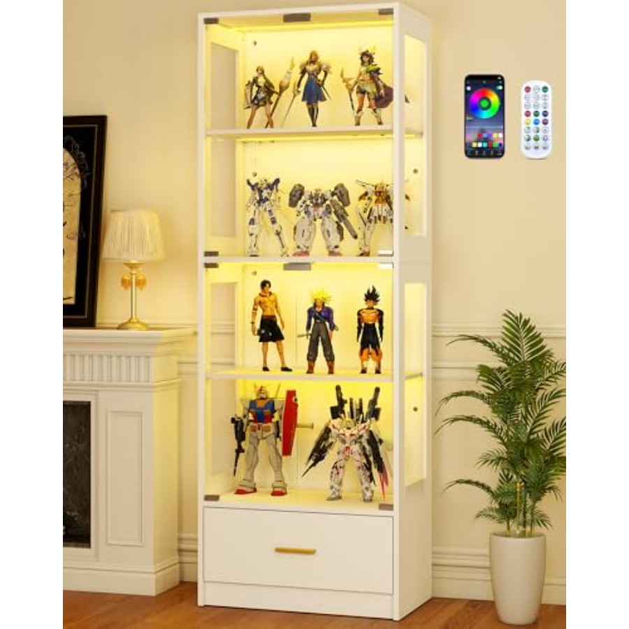 Collectible Collection - Glazen vitrinekast met deuren - Curiosakast
