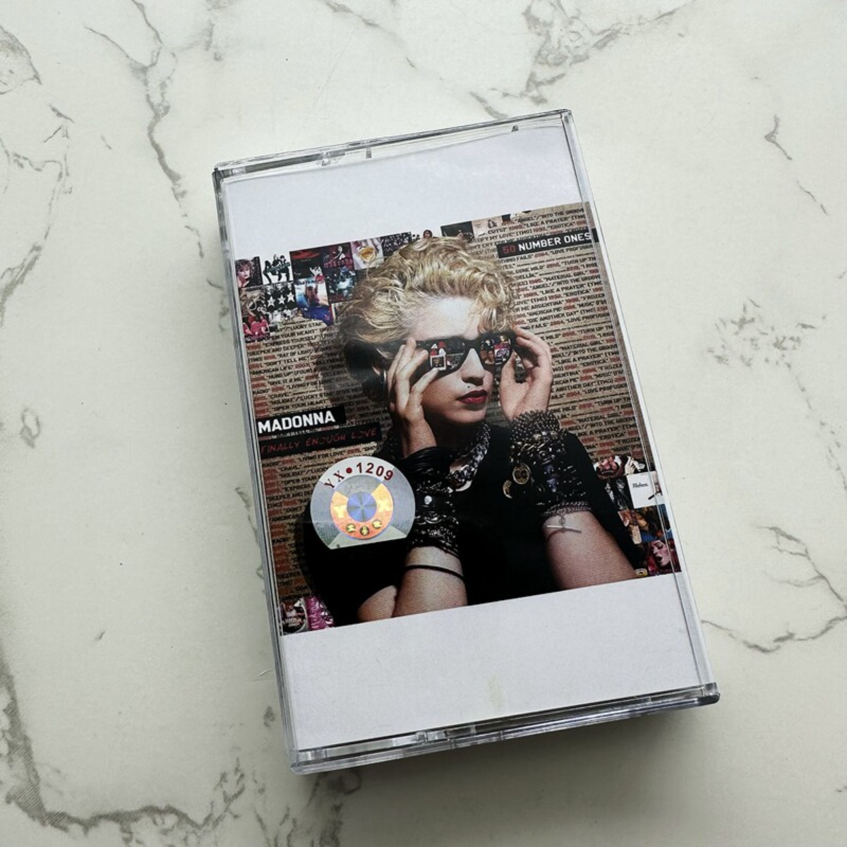 Vintage Collectibles - Madonna Klassieke Popmuziek Cassetteband Retro Western