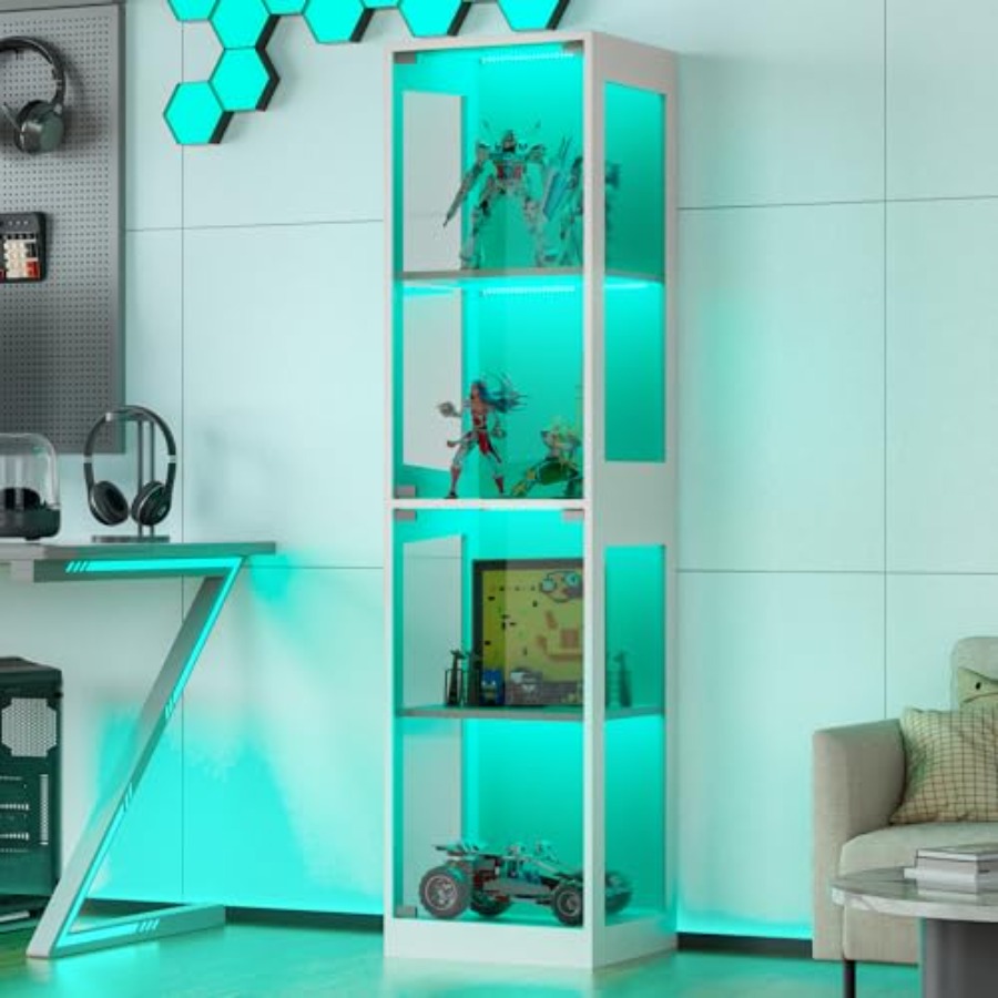 Glazen vitrinekast met RGB-ver - Collectible Collection recensie en prijs