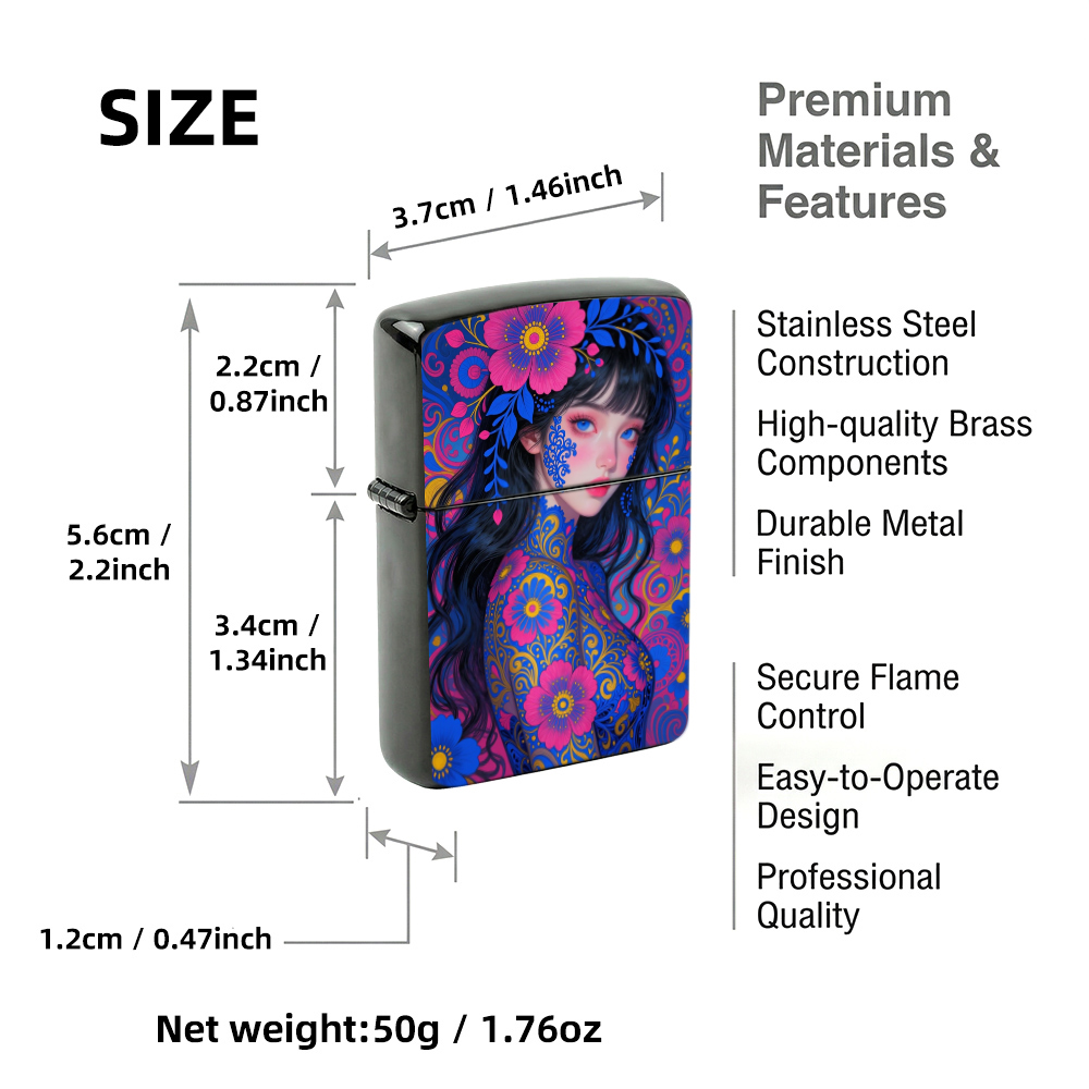 Flip Top Aansteker Levendige B - Vintage Collectible Lighters recensie en prijs