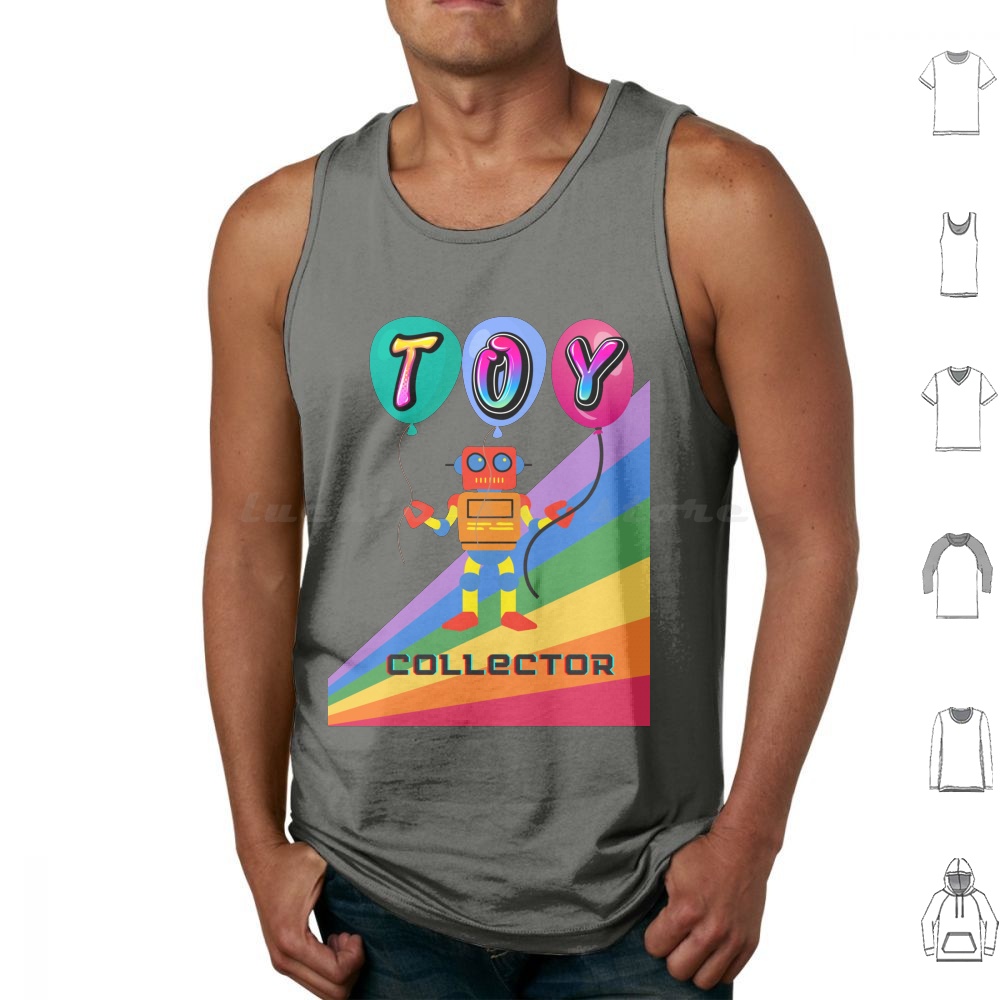 Toy Collector Tanktops Print K - Vintage Toys Collector recensie en prijs