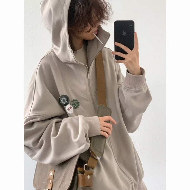 Herfst College Casual Set Here - Vintage Zip Hoodie recensie en prijs