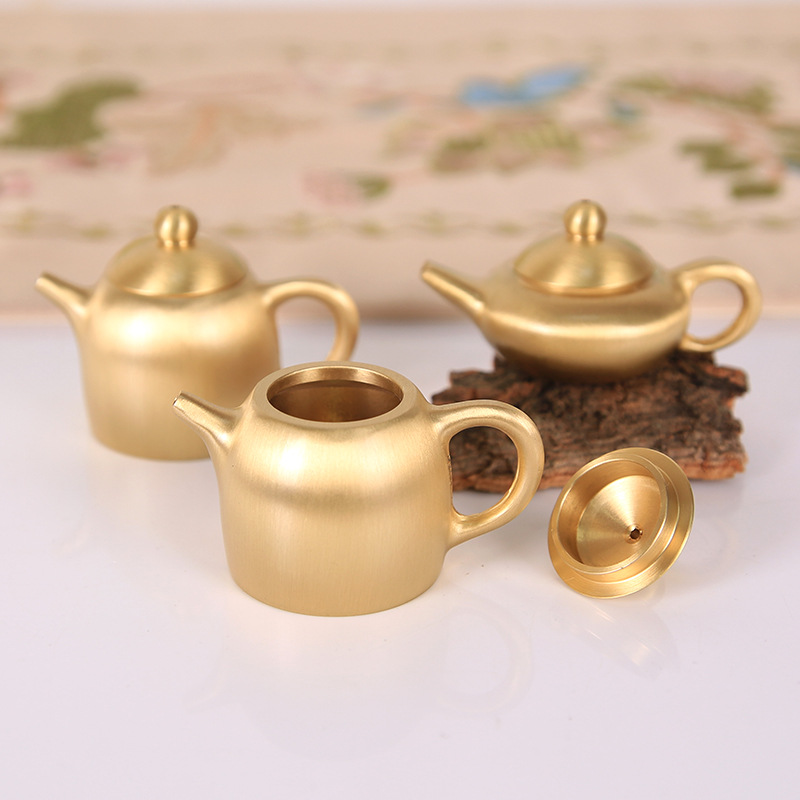 Messing mini-theepot, Chinese  - Vintage Collectible Furniture recensie en prijs