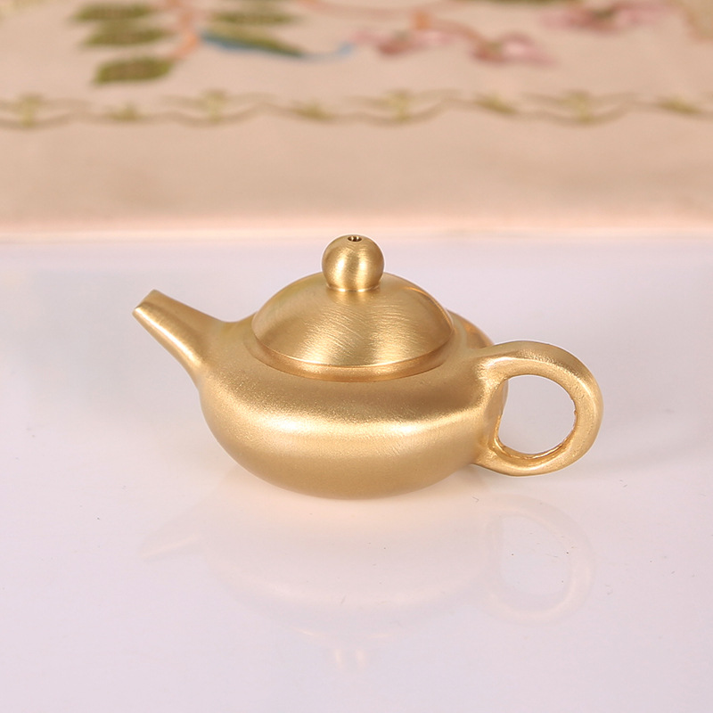 Messing mini-theepot, Chinese  - Vintage Collectible Furniture recensie en prijs