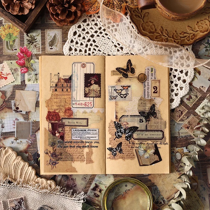 20 vellen vintage gestanste st - Vintage Collectible Books recensie en prijs