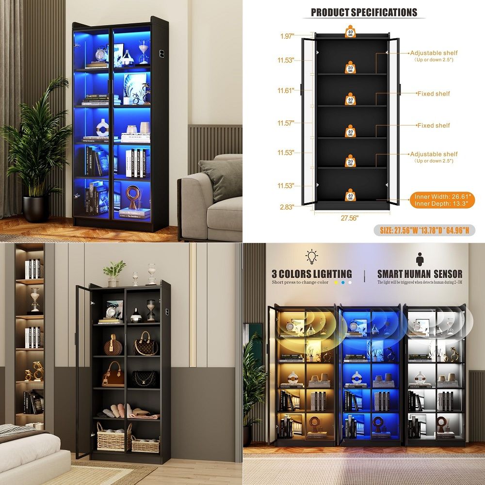 Vitrinekast met verstelbare pl - Collectible Collection recensie en prijs