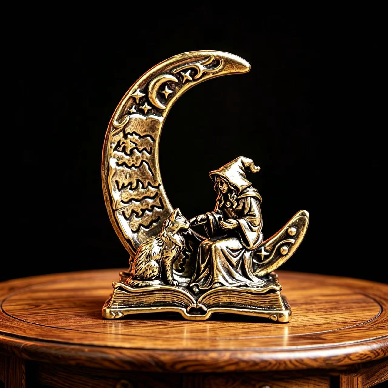 Messing maanheksen decoratiebe - Vintage Collectible Ornaments recensie en prijs