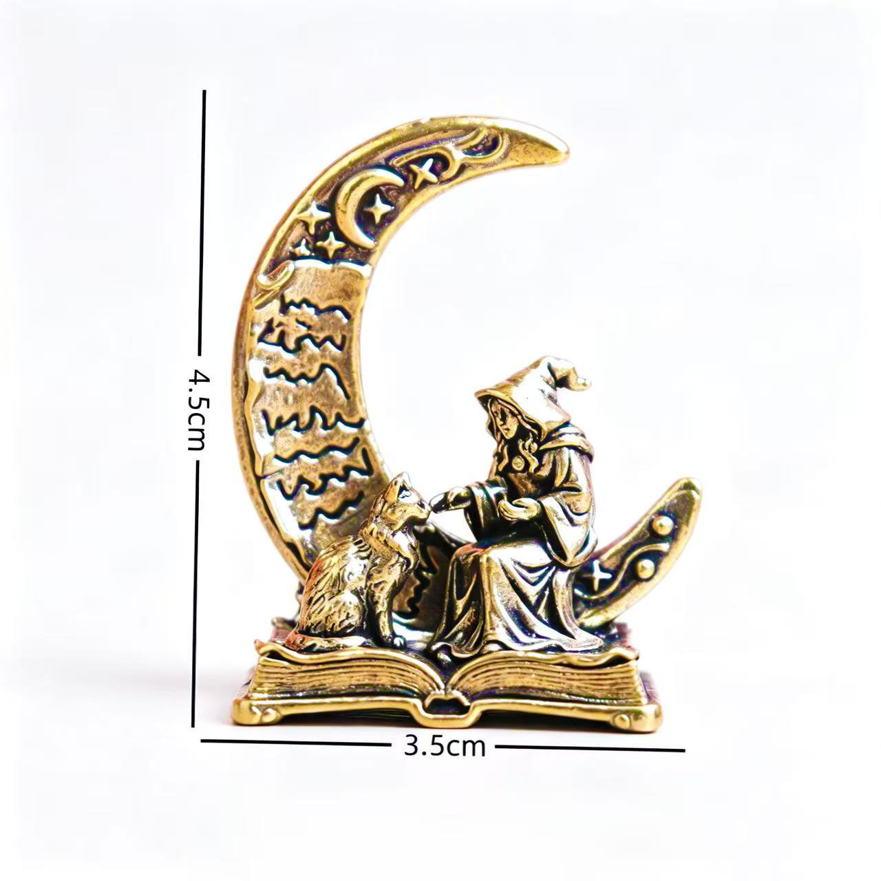 Messing maanheksen decoratiebe - Vintage Collectible Ornaments recensie en prijs