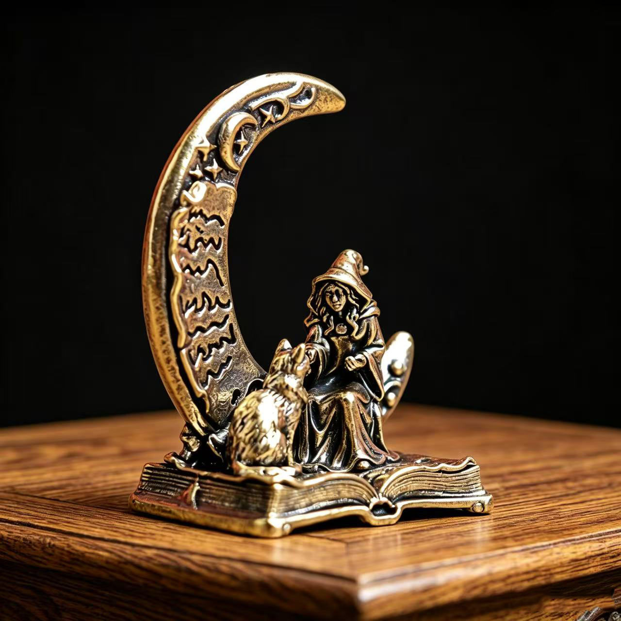 Messing maanheksen decoratiebe - Vintage Collectible Ornaments recensie en prijs
