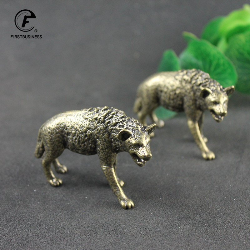 Massief Messing Hyena Beeldje  - Vintage Collectible Ornaments recensie en prijs