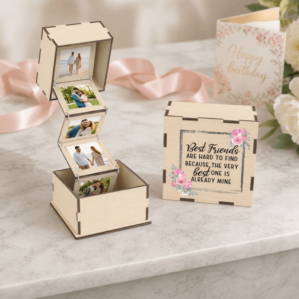 Creatieve opvouwbare houten fo - Collectible Vintage Photos recensie en prijs