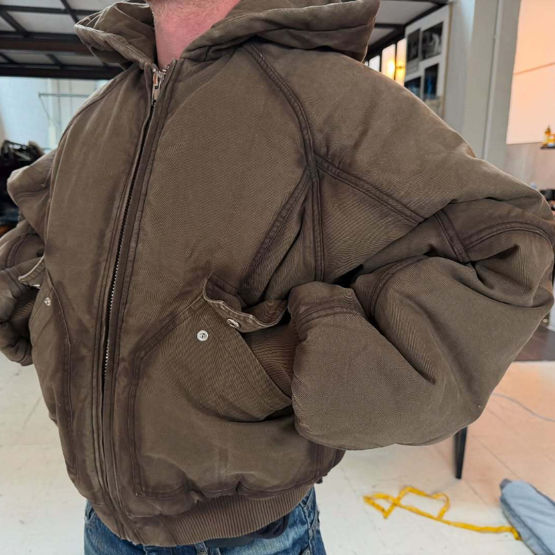 Herren Oversized Gewaschen Can - Vintage Zip Hoodie recensie en prijs