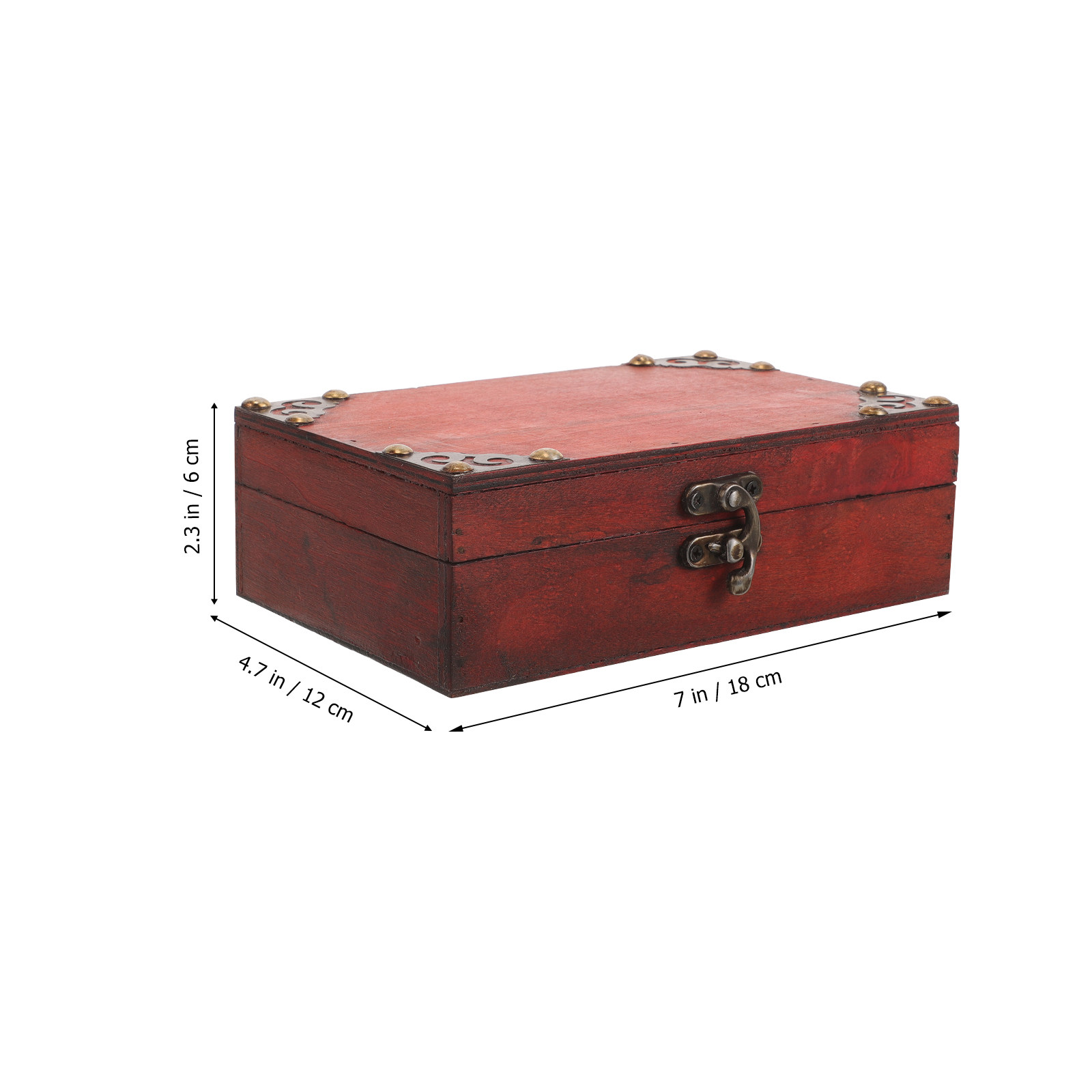 Vintage houten bewaardoosje, k - Collectible Vintage Photos recensie en prijs