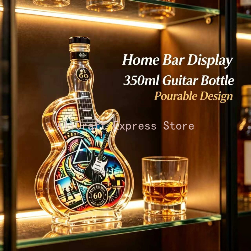 Vintage Rock Patroon Gitaar Gl - Vintage Collectible Liquor Bottles recensie en prijs