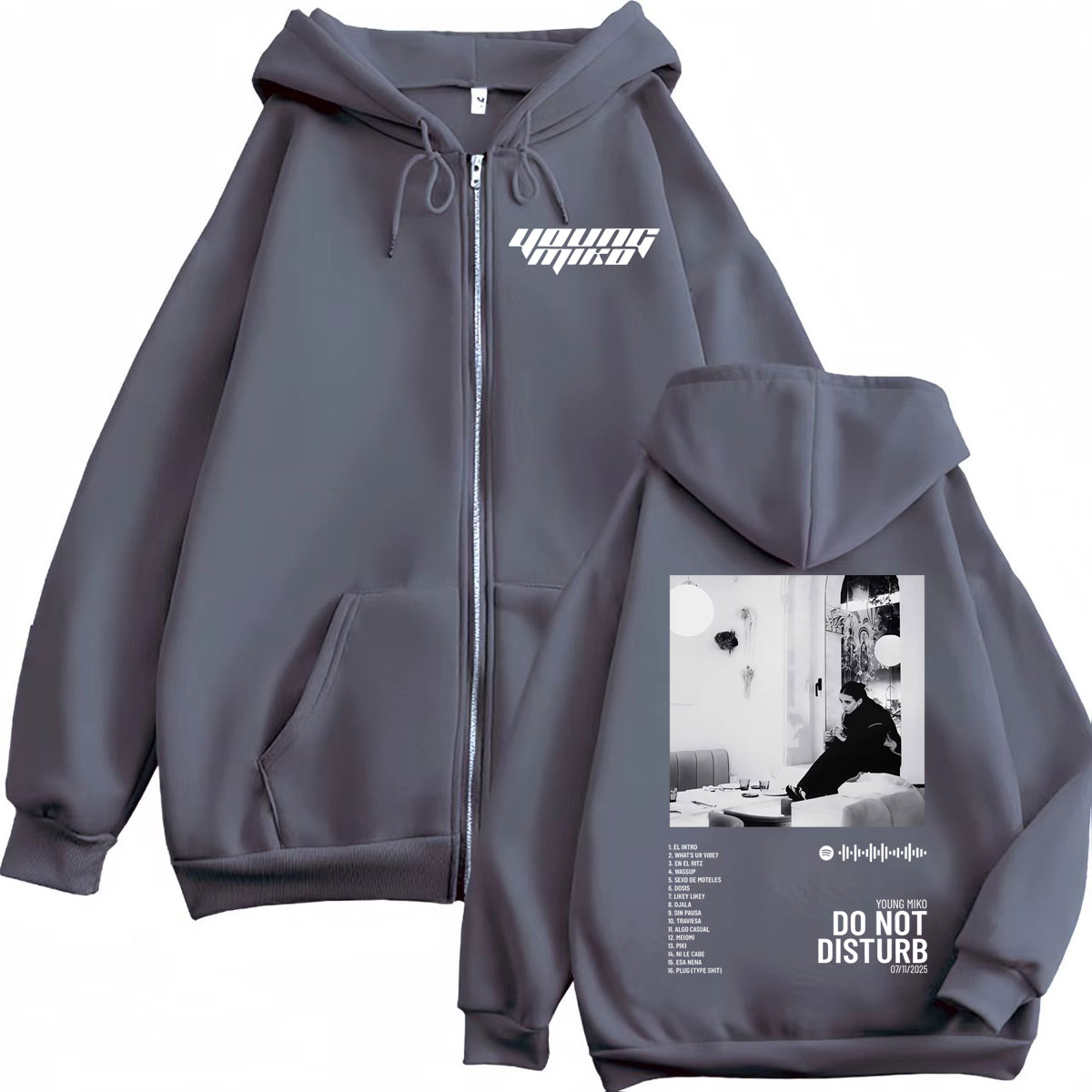 Custom Custom Young Miko Do No - Vintage Zip Hoodie recensie en prijs