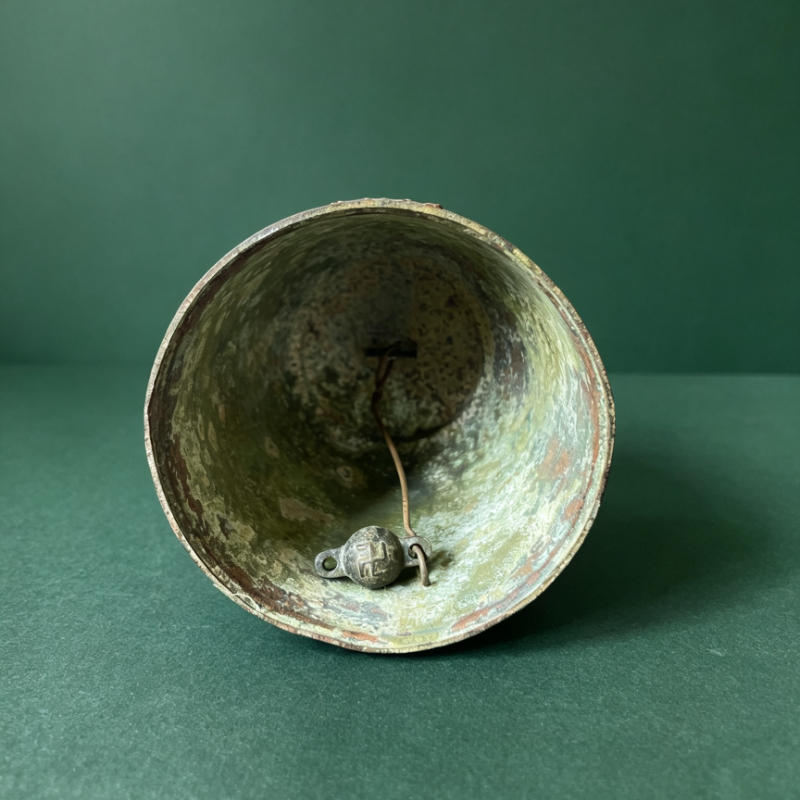 Antieke hangende tempelbel, vi - Vintage Collectible Ornaments recensie en prijs