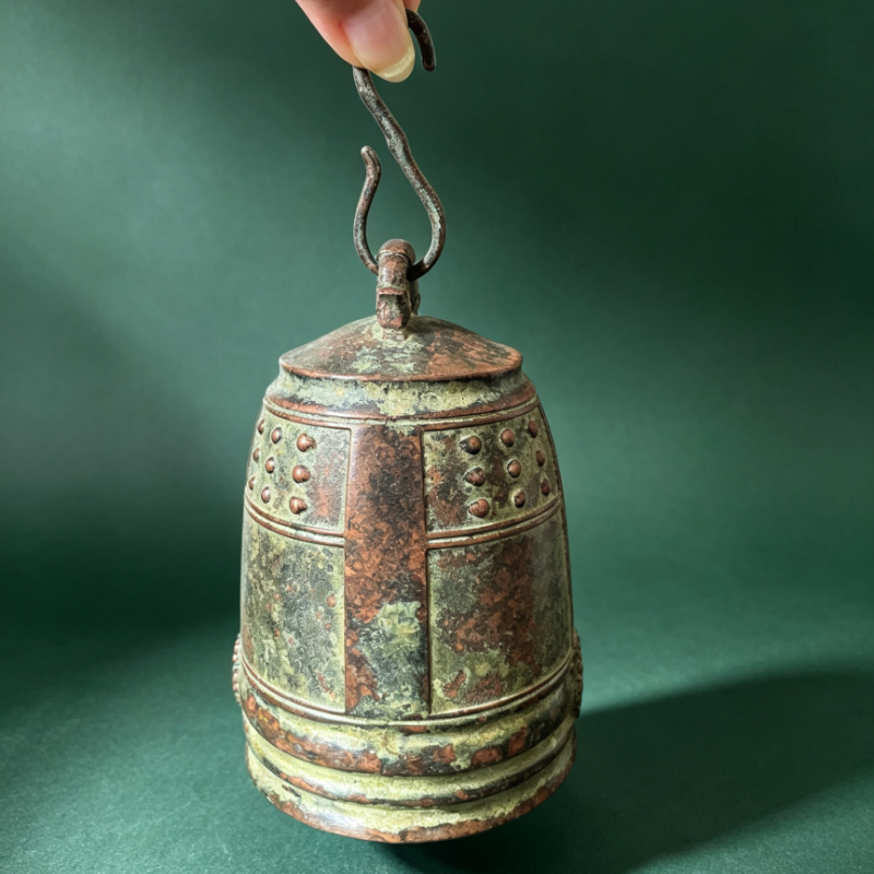 Antieke hangende tempelbel, vi - Vintage Collectible Ornaments recensie en prijs