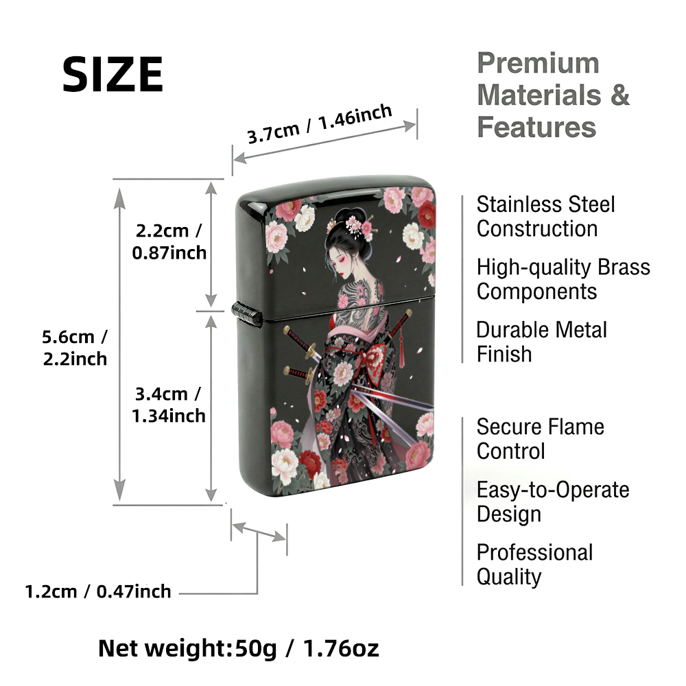 Flip Top Aansteker Japanse Gei - Vintage Collectible Lighters recensie en prijs