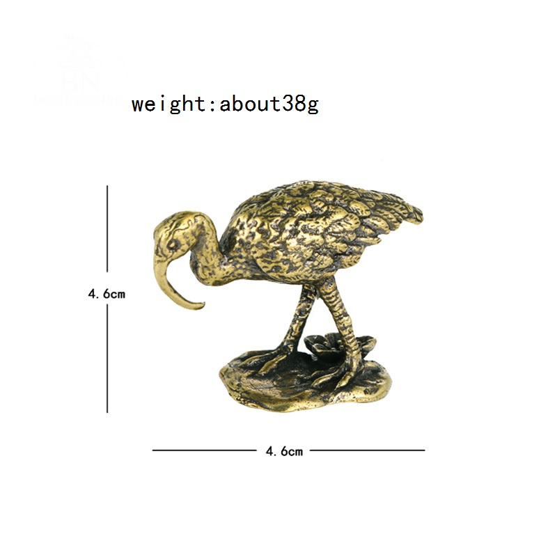 Messing vintage kraanvogelbeel - Vintage Collectible Ornaments recensie en prijs