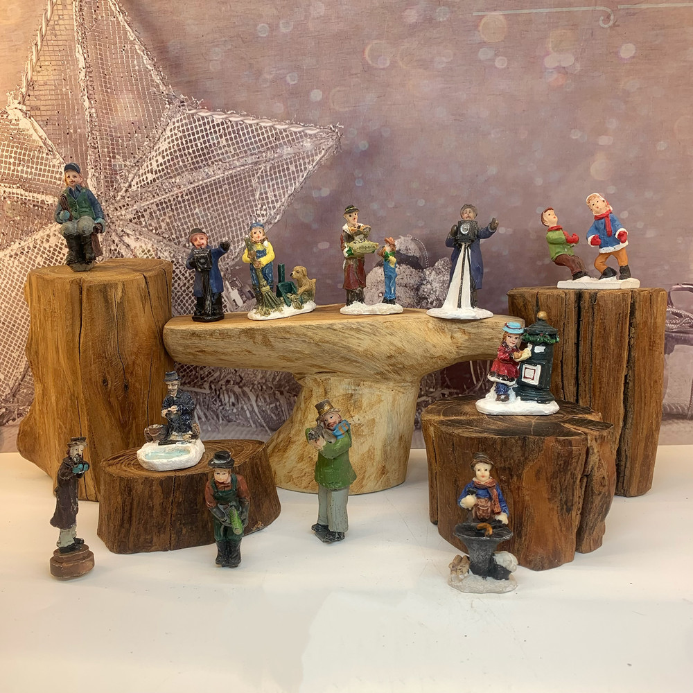 Vintage Victoriaanse wintersta - Vintage Collectible Ornaments recensie en prijs