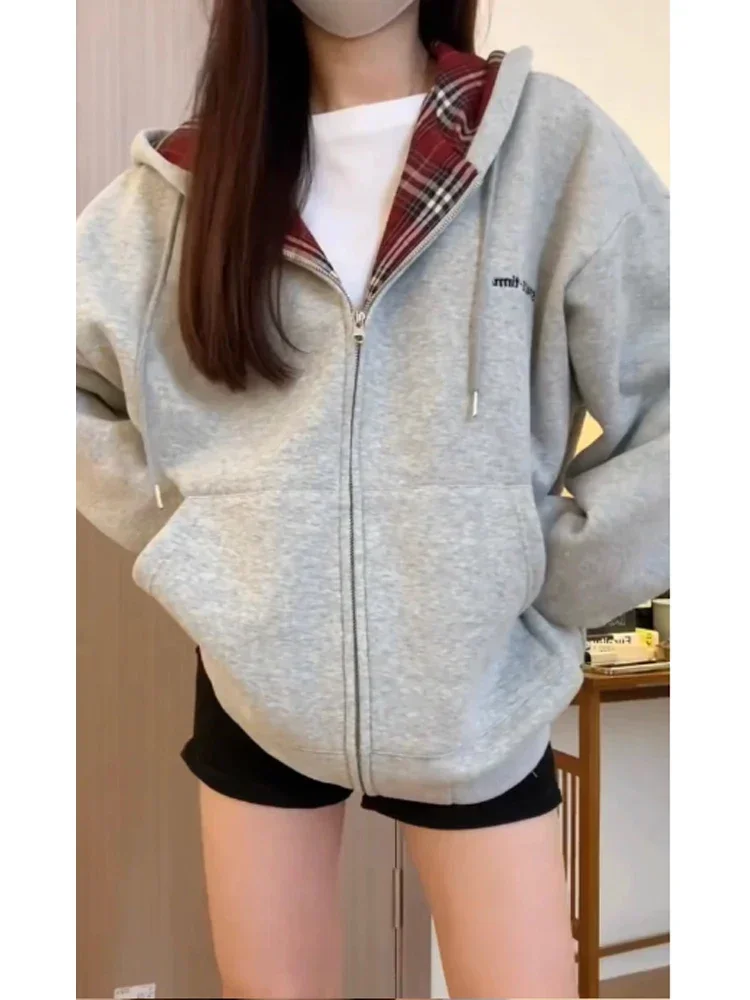 Harajuku jaren 90 esthetische  - Vintage Zip Hoodie recensie en prijs
