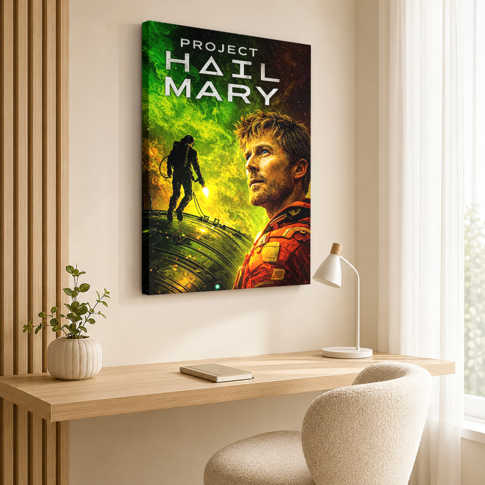 Project Hail Mary Film Canvas  - Collectible Vintage Photos recensie en prijs