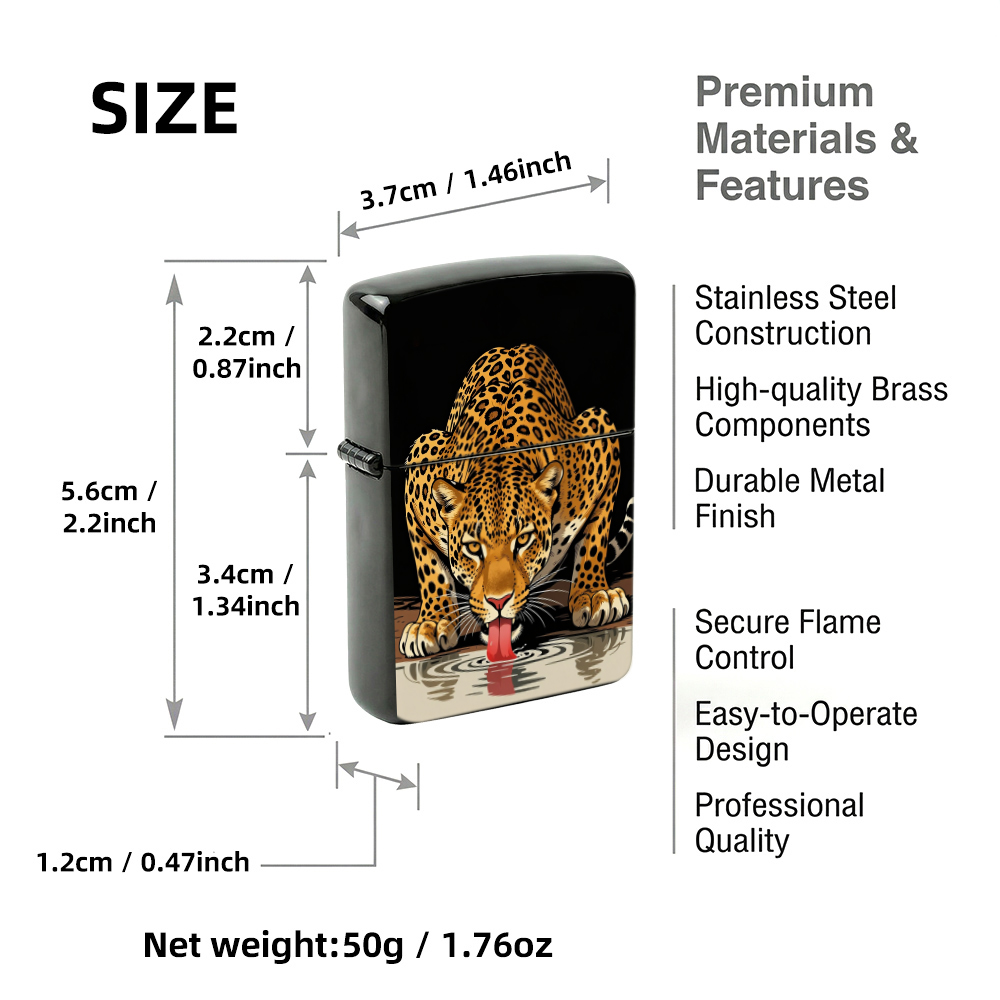Flip Top Aansteker Luipaard Dr - Vintage Collectible Lighters recensie en prijs