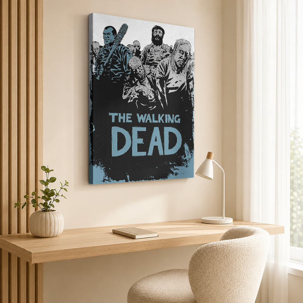 The Walking Dead Canvas Poster - Collectible Vintage Photos recensie en prijs
