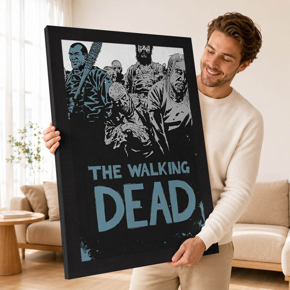 The Walking Dead Canvas Poster - Collectible Vintage Photos recensie en prijs