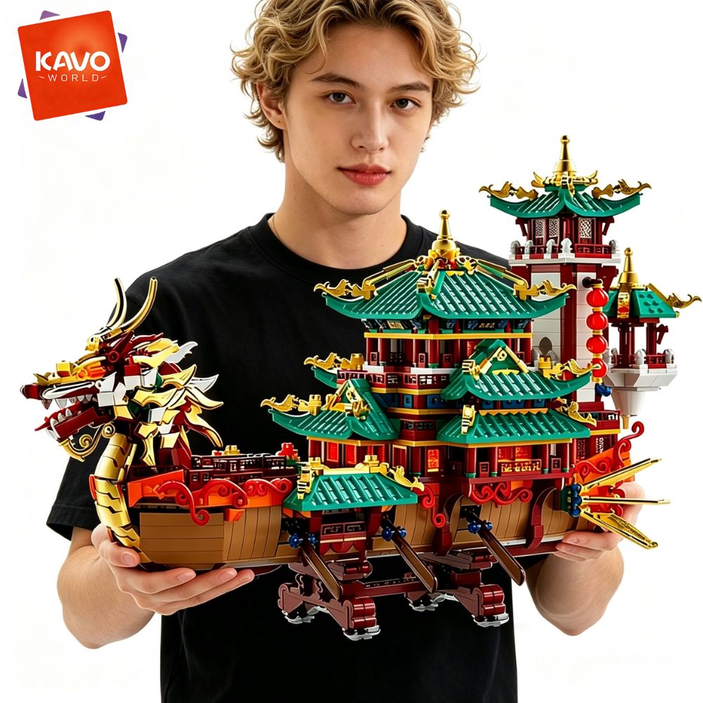 KAVOWORLD 2453-delige Drakenbo - Vintage Toys Collector recensie en prijs