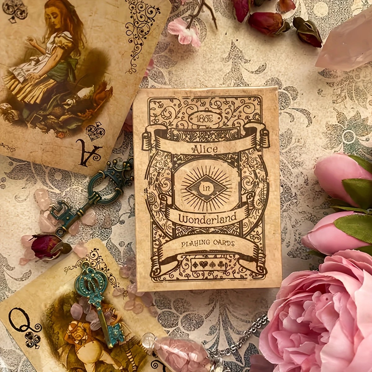 54 STKS Alice Vintage Paper Po - Vintage Collectible Playing Cards recensie en prijs
