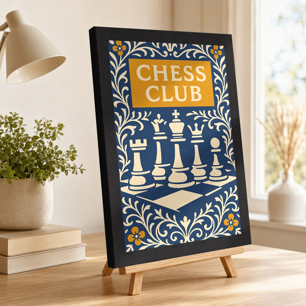 Schaakclub Vintage Ingelijste  - Collectible Vintage Photos recensie en prijs