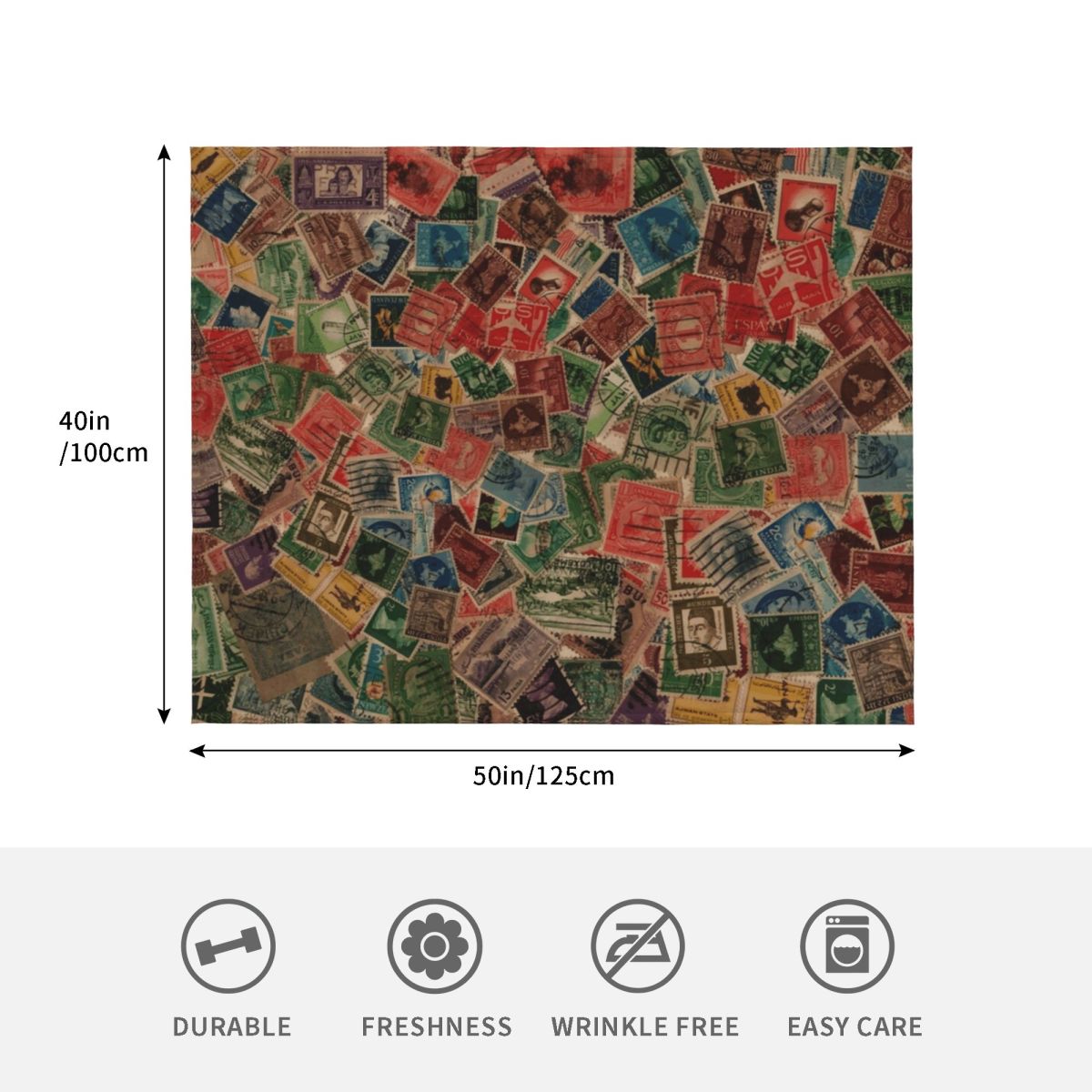 Vintage Postzegelcollectie Dek - Collectible Vintage Postage Stamps recensie en prijs