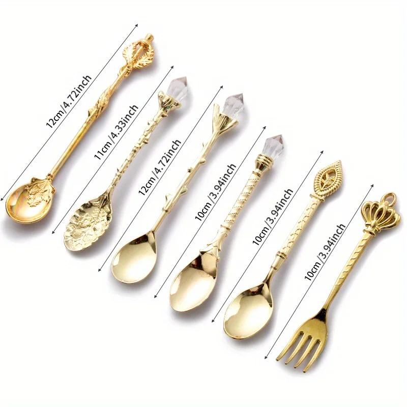 6 stks Vintage Lepels Vork Kon - Vintage Collectible Spoons recensie en prijs