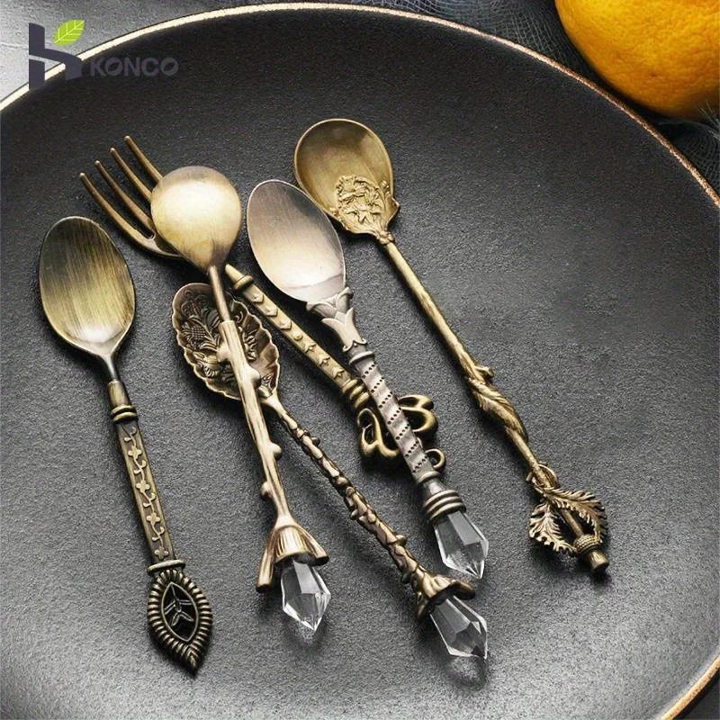 6 stks Vintage Lepels Vork Kon - Vintage Collectible Spoons recensie en prijs