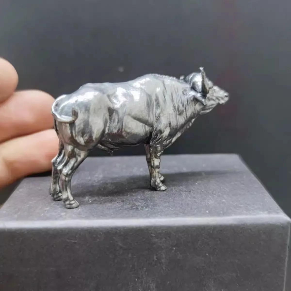 Messing Afrikaanse Buffalo Scu - Vintage Collectible Furniture recensie en prijs