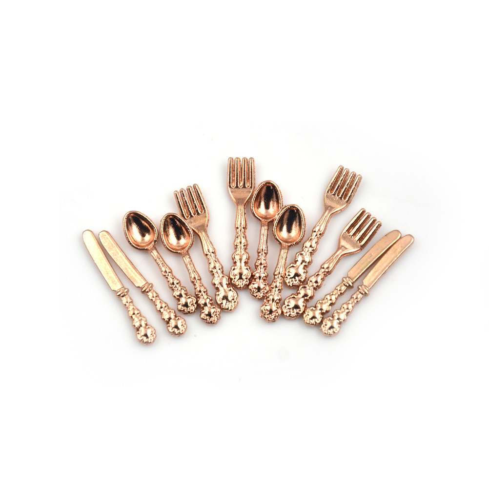 12Pcs 1:12 Mini Vintage Poppen - Vintage Collectible Spoons recensie en prijs