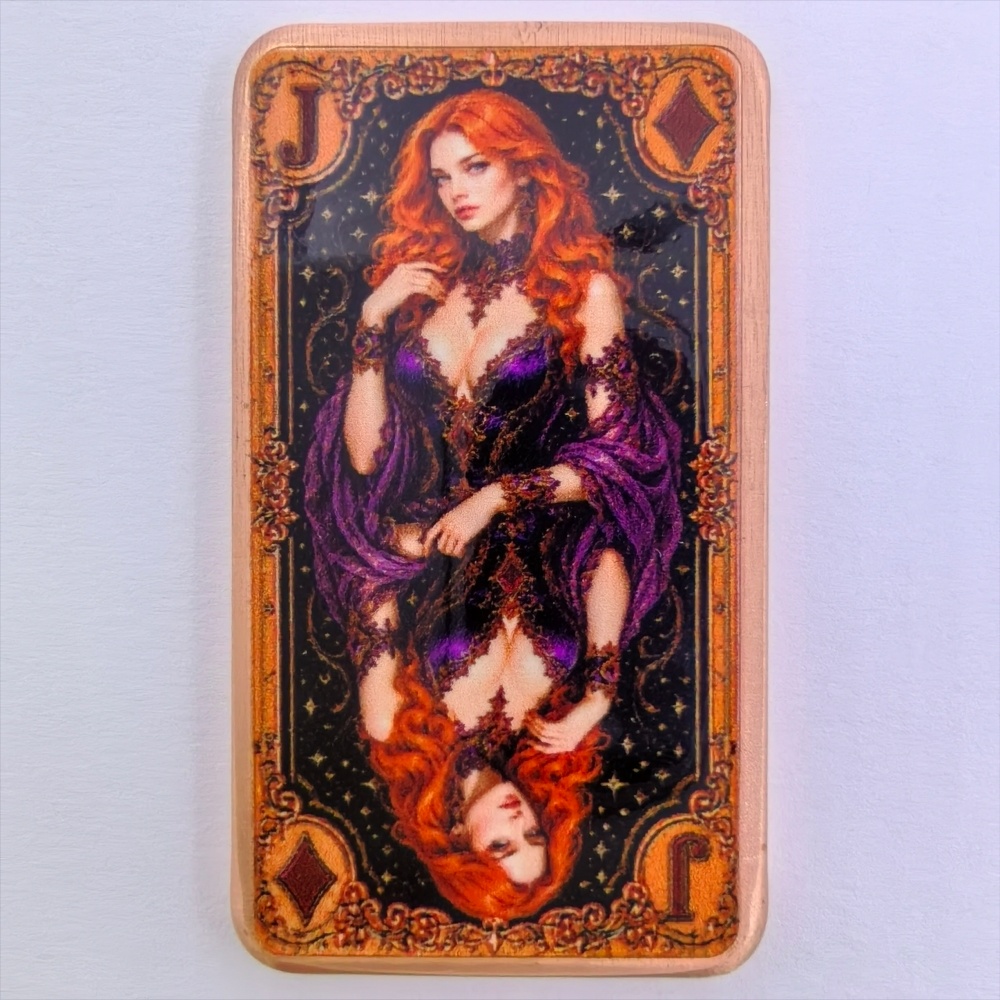 1oz .999 Fijne Koperen Staaf P - Vintage Collectible Playing Cards recensie en prijs