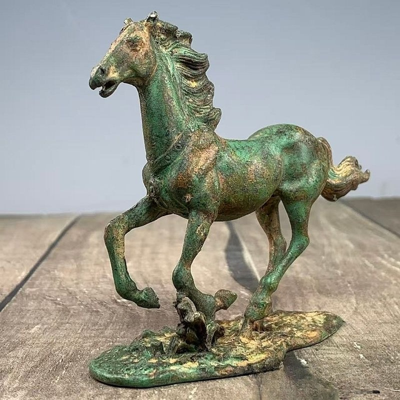 Antiek Zodiac paardenbeeld gal - Vintage Collectible Ornaments recensie en prijs