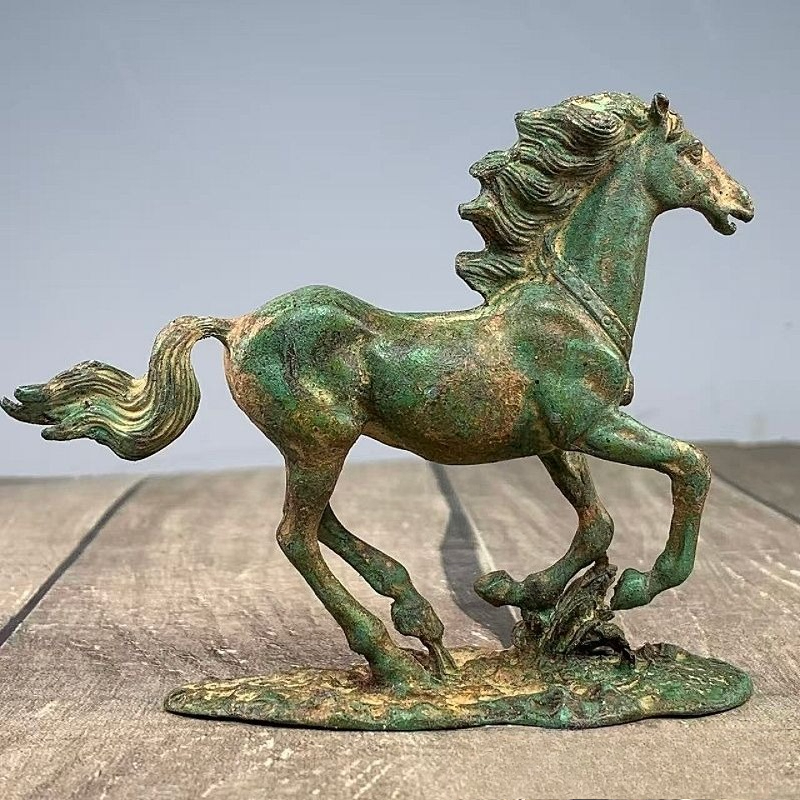 Antiek Zodiac paardenbeeld gal - Vintage Collectible Ornaments recensie en prijs