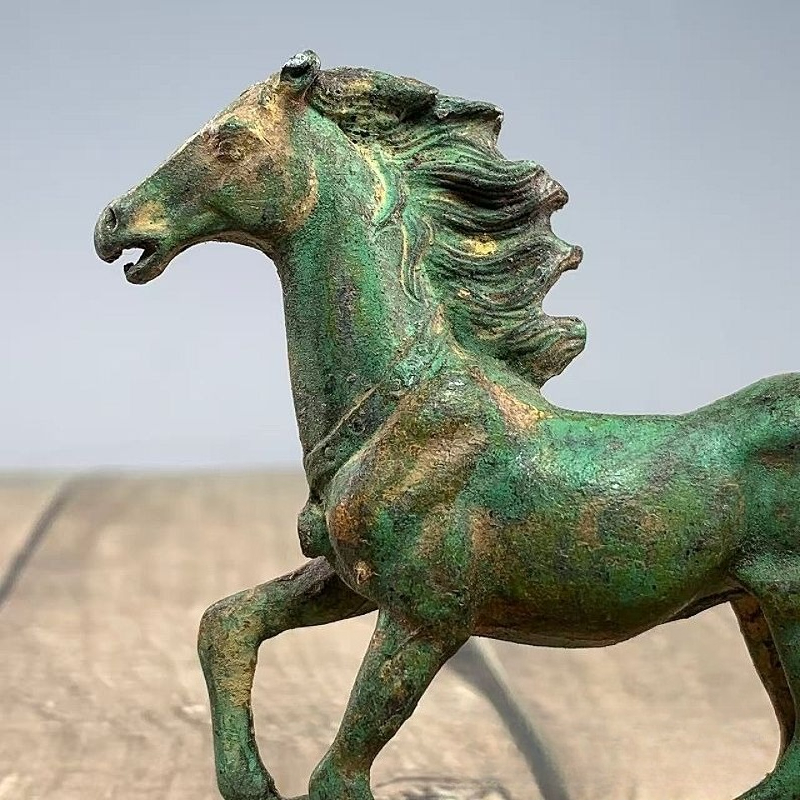 Antiek Zodiac paardenbeeld gal - Vintage Collectible Ornaments recensie en prijs
