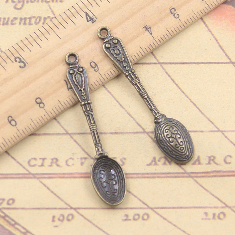 10pcs Charms Patroon Lepel 48x - Vintage Collectible Spoons recensie en prijs