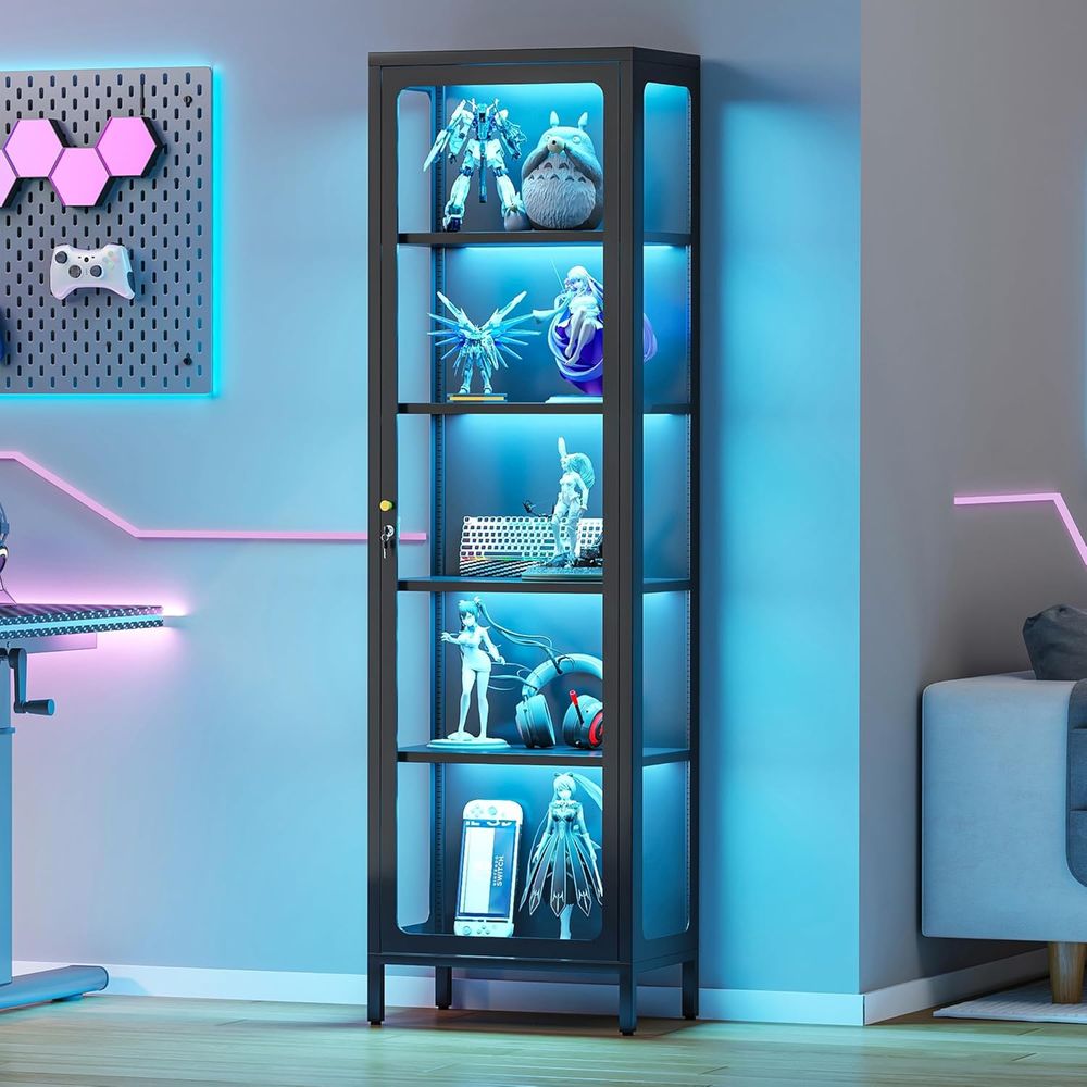 69 glazen vitrinekast met slot - Collectible Collection recensie en prijs