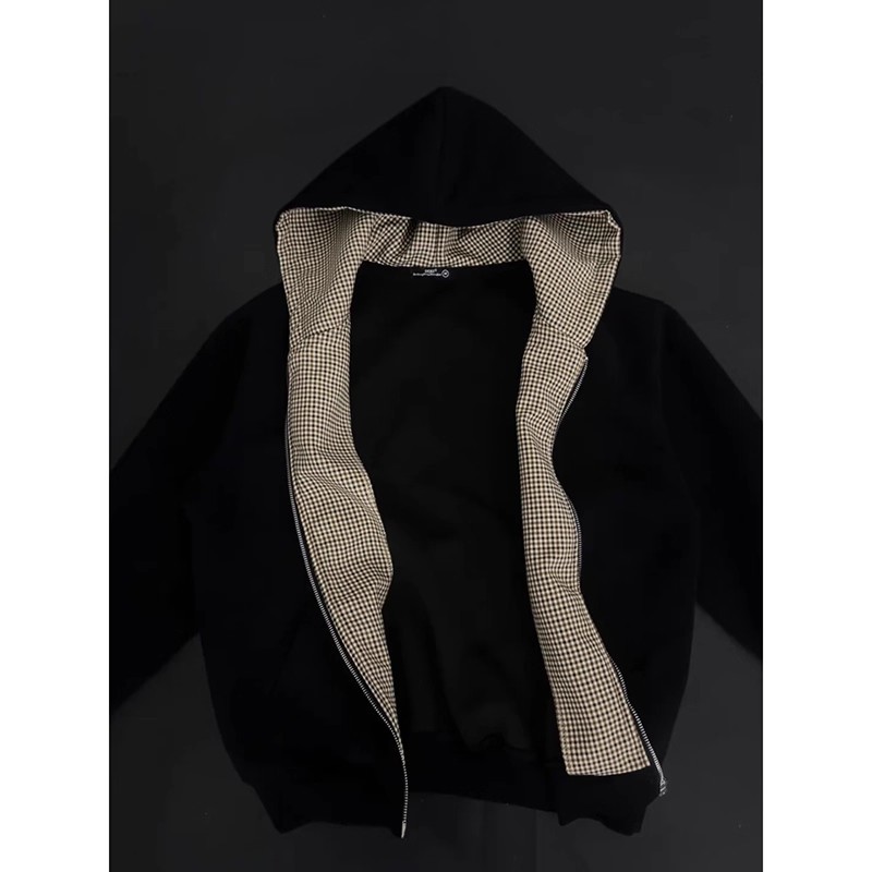 QICHE 2026 Heren Amerikaanse V - Vintage Zip Hoodie recensie en prijs